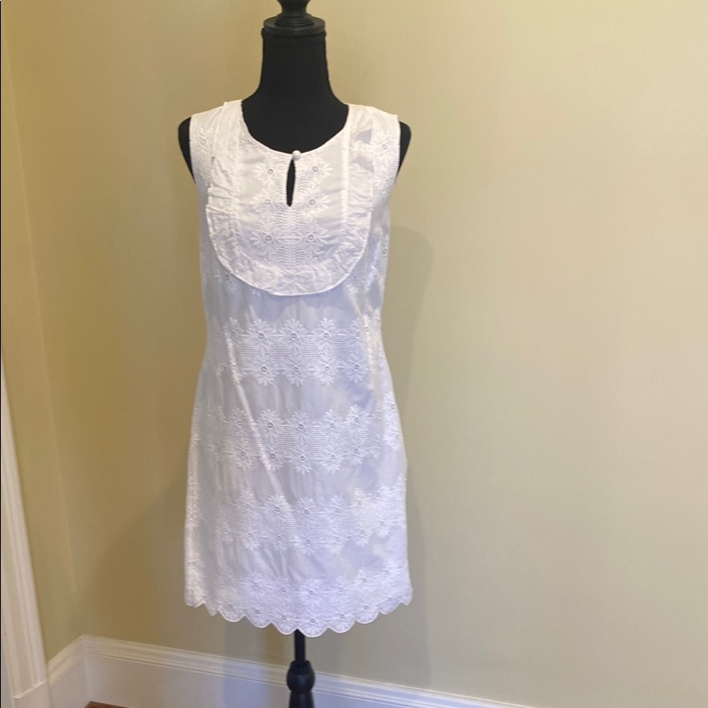 Vineyard Vines White Lace Dress Worn Once